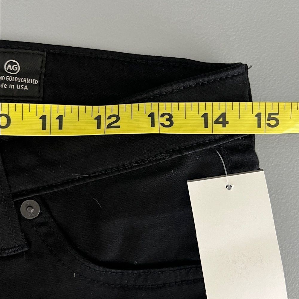 NWT AG Y2K The Jegging Super Skinny Fit Black Size 27 - Picture 9 of 10